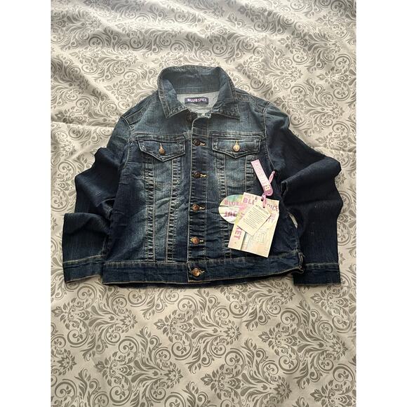 Adult S/P FALL FIRE Bundle: NWT Denim Jacket + EUC Aero Hoodie - Picture 1 of 7